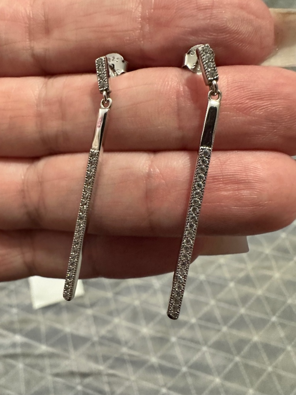 sterling silver cubic zirconia